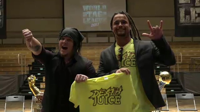 NJPW Juice Robinson and Sami Callihan