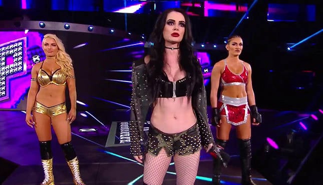 Raw Paige Mandy Rose Sonya Deville Absolution Raw