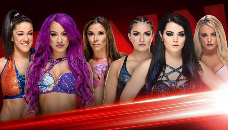 Six-Woman Tag Match Raw