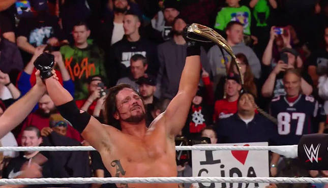 AJ Styles WWE Clash of Champions