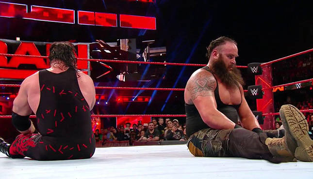 Kane Braun Strowman WWE Raw 121117