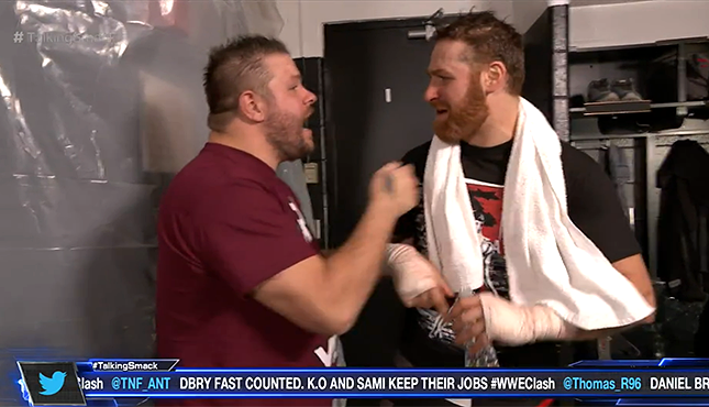 Kevin Owens Sami Zayn Talking Smack