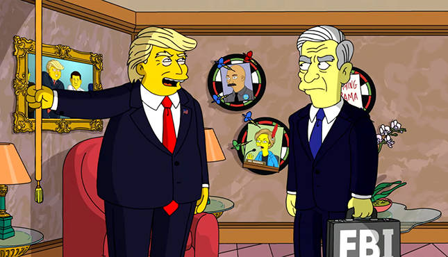 Simpsons Trump