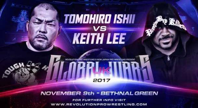 Tomohitro Ishii vs keith lee NJPW RevPro