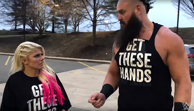 Alexa Bliss Wants To Team Braun Strowman Seth Rollins and Becky Lynch 411MANIA