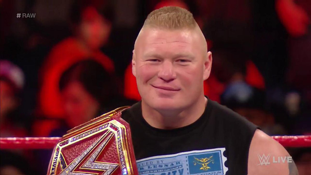 Brock Lesnar’s Brock Lesnar WWE Raw 10818 - Madison Square Garden WWE Deal