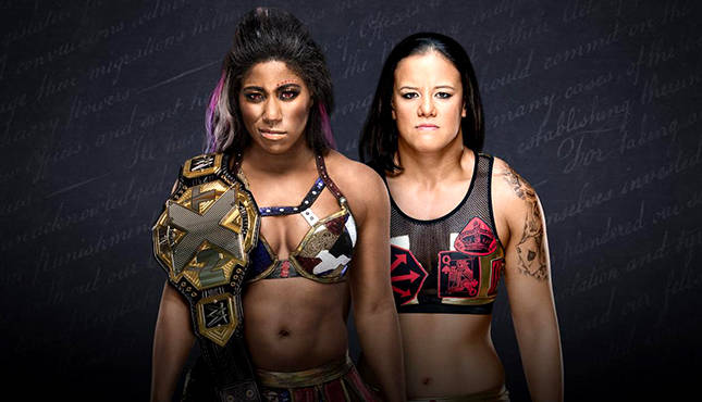 Shayna Baszler Ember Moon NXT Takeover Philadelphia