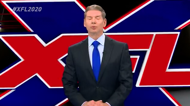 Alpha Entertainment Vince McMahon Vince McMahon’s XFL