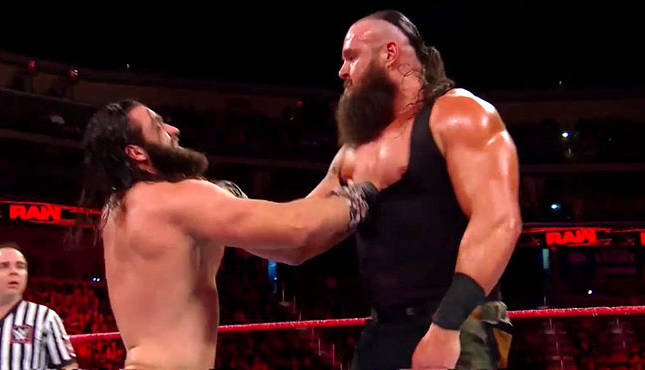 Elias Braun Strowman WWE Raw 2518