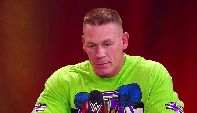 John Cena Raw Talk John Cena’s