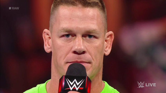 John Cena WWE Raw 22618