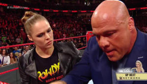 Kurt Angle Ronda Rousey Raw 22618