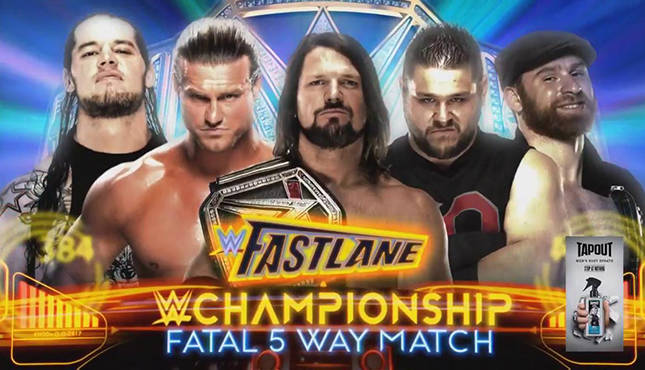 WWE Fastlane Fatal Five-Way