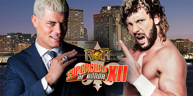 ROH elite Kenny Omega Cody Rhodes ROH Supercard of Honor XII WrestleMania