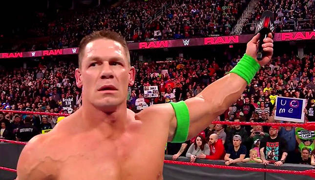 John Cena Raw 32618