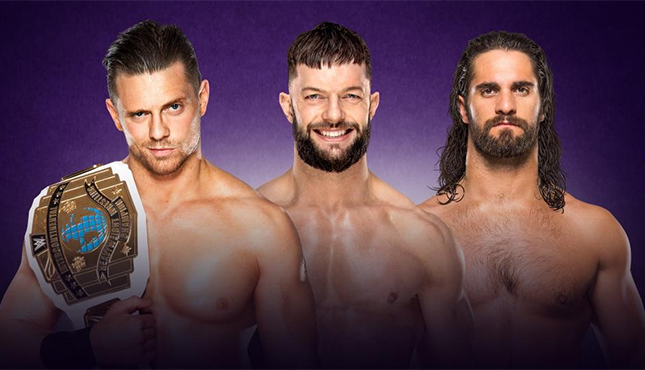 Miz Finn Balor Seth Rollins WrestleMania 34