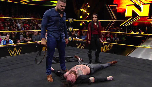 WWE NXT Andrade Cien Almas Aleister Black