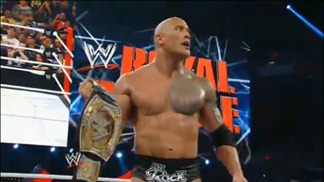 WWE Elimination Chamber 2013 Dwayne Johnson The Rock