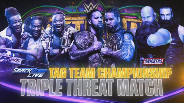 WrestleMania 34 SD Tag