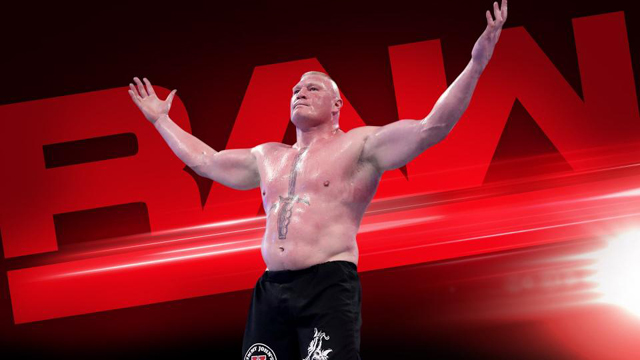 Brock WWE Raw 40918
