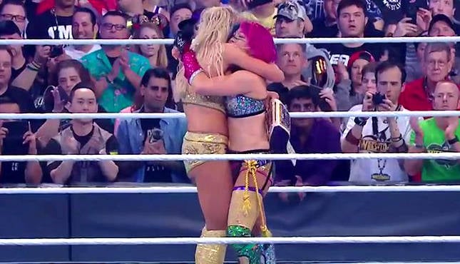 Charlotte Flair Asuka WrestleMania 34