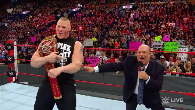 Lesnar WWE Raw 42318