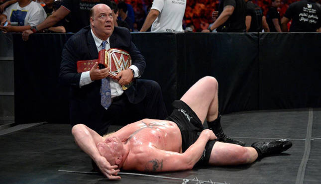 Paul Heyman Brock Lesnar Greatest Royal Rumble