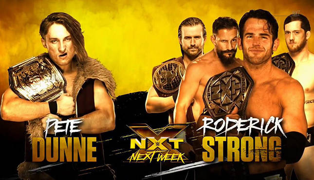 Pete Dunne Roderick Strong NXT
