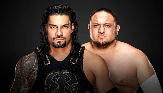Roman Reigns Samoa Joe WWE Backlash