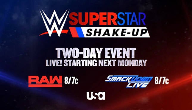 WWE Superstar Shakeup RAW Smackdown