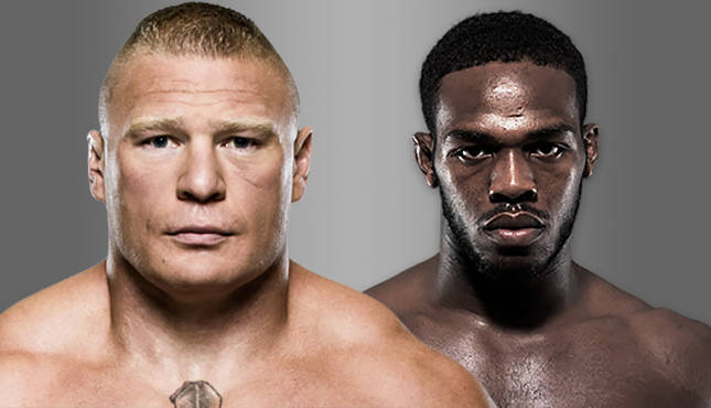 Brock Lesnar Jon Jones