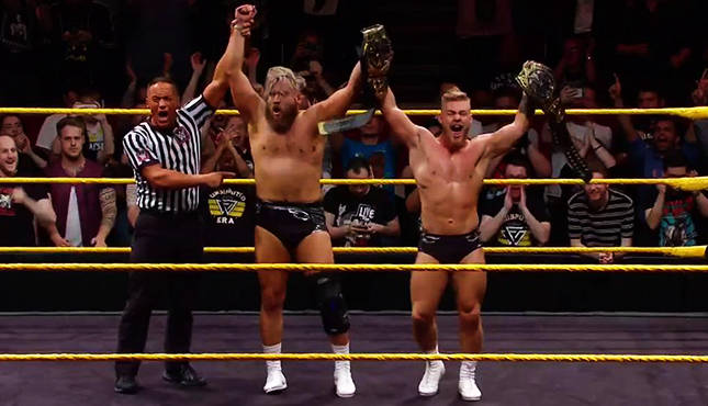 NXT WWE Mustache Mountain NXT Tag Team Championship