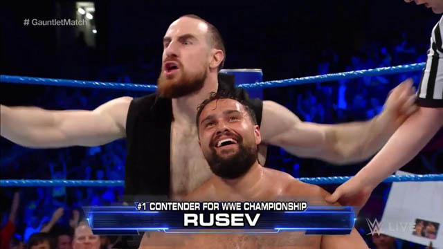 Rusev WWE Smackdown Aiden English