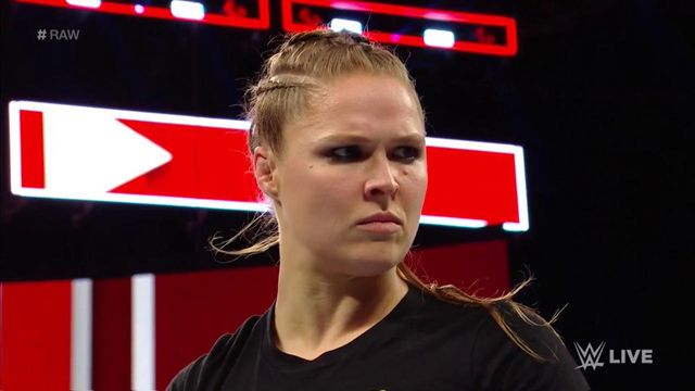 ronda rousey wwe raw 61118