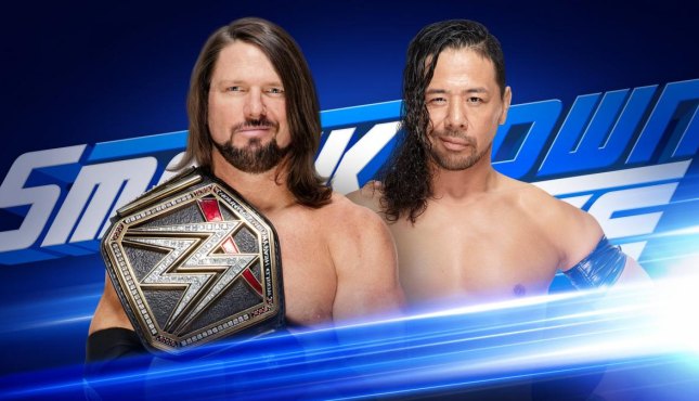 AJ Styles Shinsuke Nakamura WWE Smackdown