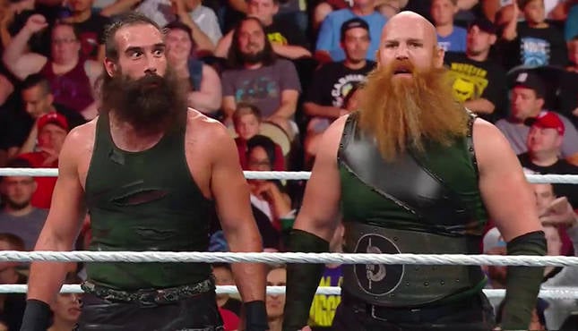 Erick Rowan Vince McMahon Braun Strowman Pay Tribute to Brodie