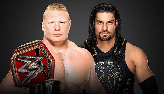 Brock Lesnar Roman Reigns WWE SummerSlam