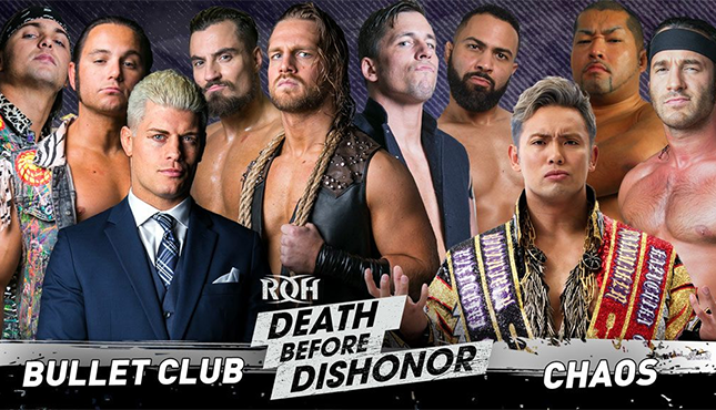 ROH Death Before Dishonor Bullet Club CHAOS