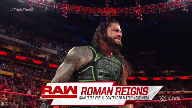 Roman Reigns WWE Raw