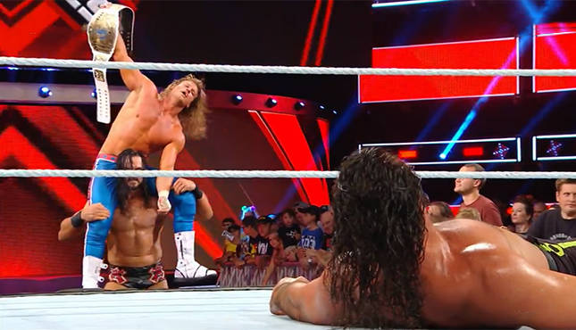 「dolph ziggler seth rollins extreme rules」の画像検索結果