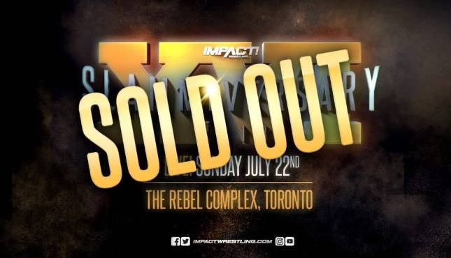Impact Slammiversary 2018 Sold Out