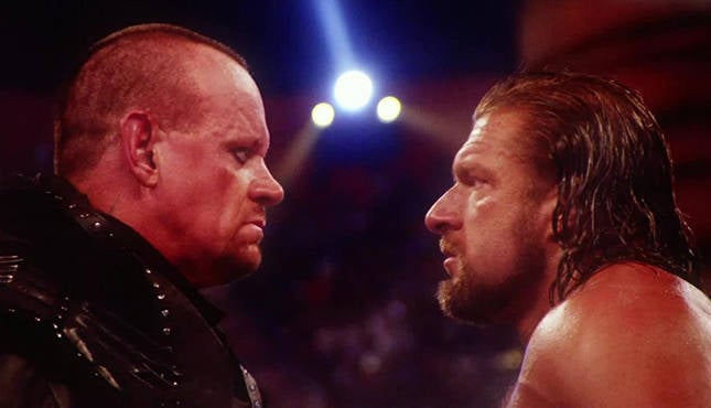 Undertaker Triple H WWE