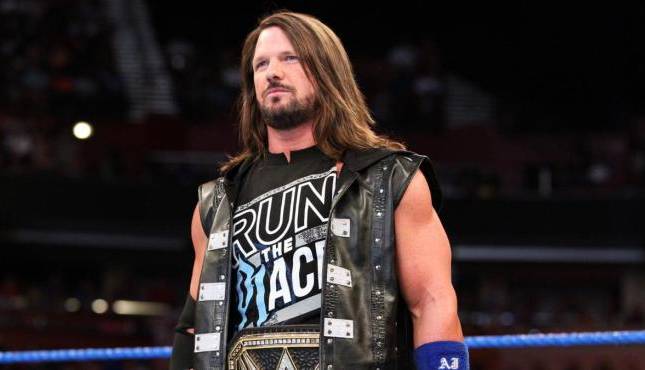 AJ Styles WWE Smackdown 81518