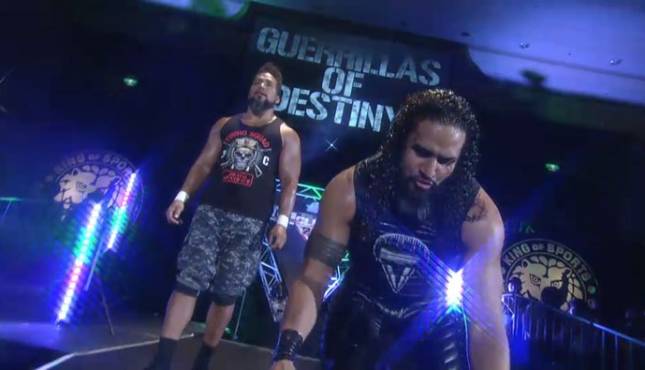 ROH NJPW Guerrillas of Destiny Bullet CLub Tama Tonga