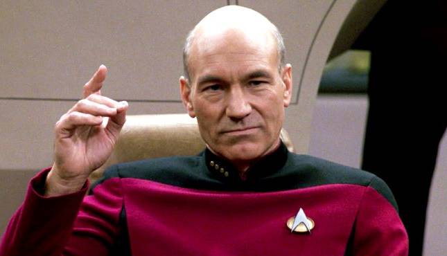 Patrick Stewart Jean-Luc Picard Star Trek