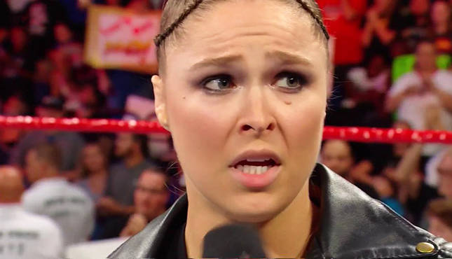 Ronda Rousey Raw 81318