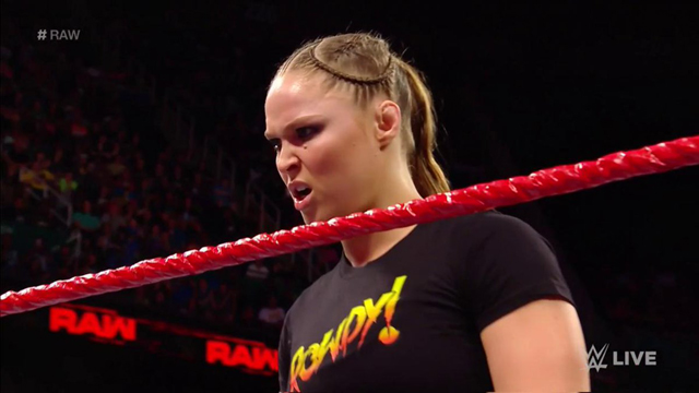 WWE Raw Ronda Rousey