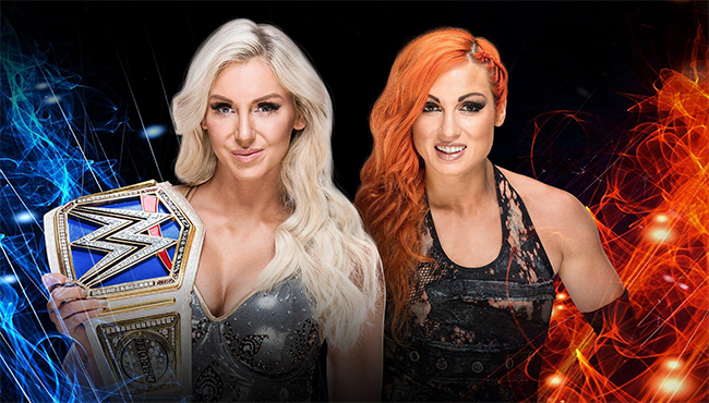 Becky Lynch fixes a problem in her program with Charlotte Flair