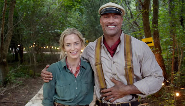 Jungle Cruise The Rock Dwayne Johnson Emily Blunt