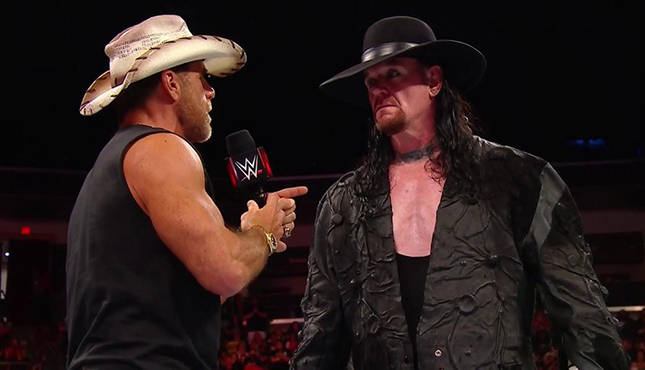 Shawn Michaels Undertaker Raw 9318